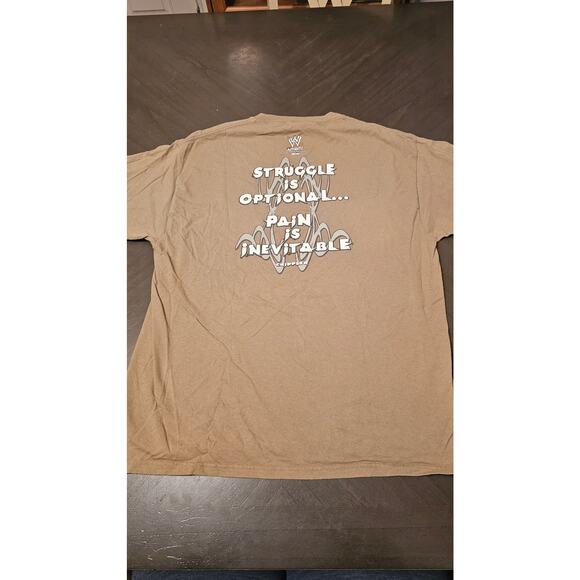 Y2K 2007 WWE CHRIS BENOIT CROSSFACE WRESTLING T-SHIRT size Large - Picture 2 of 2